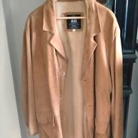 Giacca in pelle di camoscio