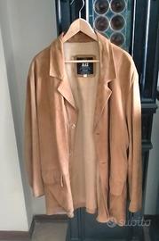 Giacca in pelle di camoscio