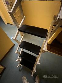 Scala rimovibile per sottotetto automatizzata