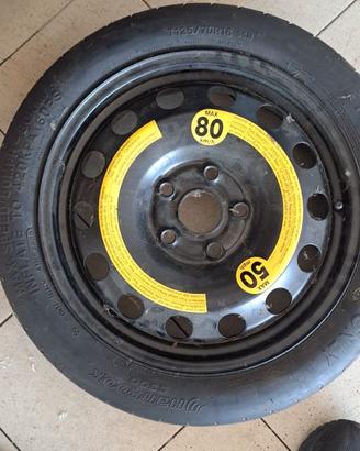 ruotino T125/70R16 96M per VOLKSWAGEN e SEAT