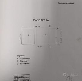CAPANNONE 250 mq, vicino casello A14 San Severo FG