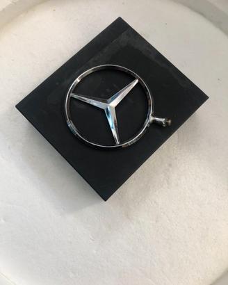 Emblema stella mercedes autentico vintage