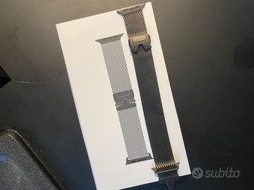 Loop in maglia milanese - 49 mm - Nero - Medium