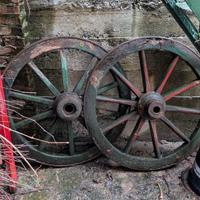 ruote carro antiche epoca vintage