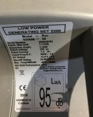 Generatore 2kw