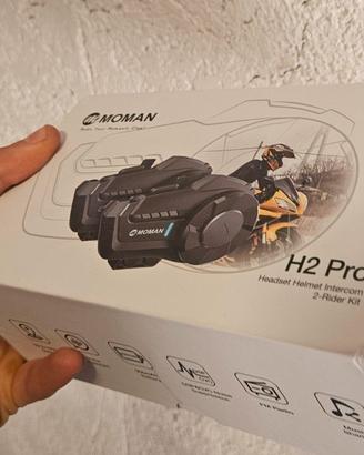 moman h2pro cuffie interfono 