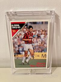 Card vintage Van Basten, Milan 1992-1993