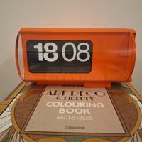 Orologio a palette  Solari Cifra 3   arancione 