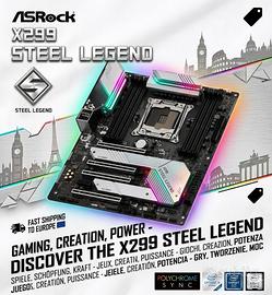 Scheda madre ASRock X299 Steel Legend - LGA 2066