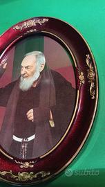 quadro vintage Padre Pio 