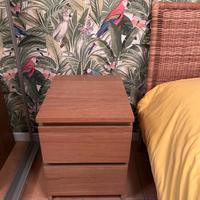 Comodini color rovere Ikea
