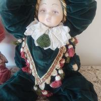 bambola vintage in porcellana  stile veneziano 