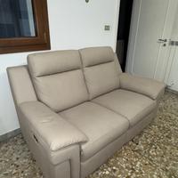Divano BRUMA con sistema relax elettrico