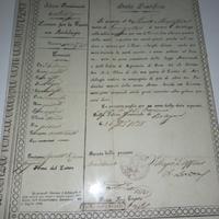 Documento del 1838