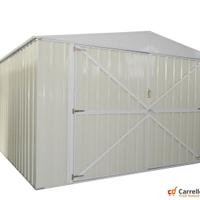 Box auto in Acciaio lamiera 360x514 cm avorio