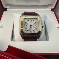 Cartier Santos 100 acciao oro ref 2740