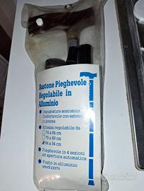 Bastone pieghevole allungabile in alluminio