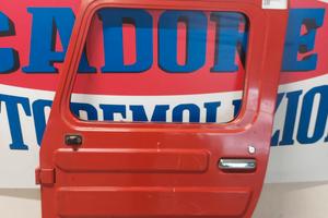 Porta sinistra rossa Daihatsu Taft F20 del 1974