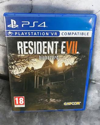 PS4 Resident Evil Biohazard su disco
