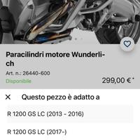 Wunderlich paracilindro dx BMW GS1200