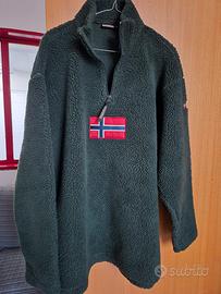 napapijri pile verde uomo