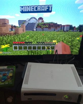 xbox 360 Arcade HD 60 GB Console e Cavi(DVD Nuovo)