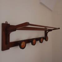 Attaccapanni legno vintage