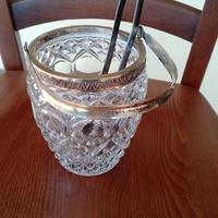 Elegante Secchiello Portaghiaccio in Cristallo