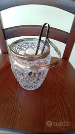 Elegante Secchiello Portaghiaccio in Cristallo