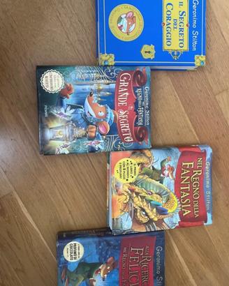 4 volumi Geronimo Stilton