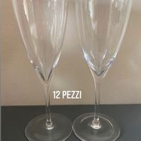 12 calici cristallo Livellara