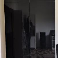 Ante IKEA SELSVIKEN nero lucido per mobile Bestå
