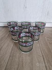 Set bicchieri Coca Cola vintage tiffany