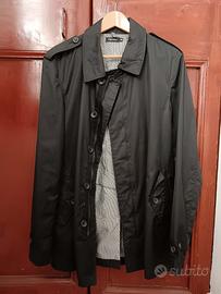 Cappotto lungo leggero nero Antony Morato taglia 4