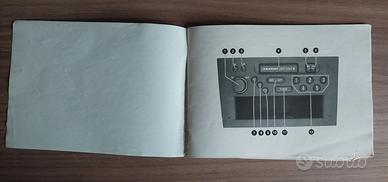 manuale autoradio opel Agila 1° serie