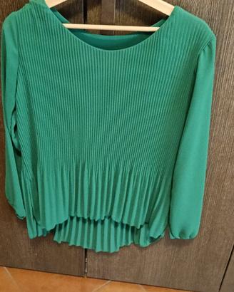Maglietta donna color verde