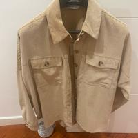 Giacca camicia marrone
