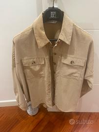 Giacca camicia marrone