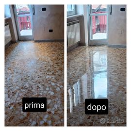 Lucidatura pavimenti in marmo - Arredamento e Casalinghi In vendita a Napoli