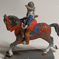 Soldatino piombo Archibugiere a cavallo 18