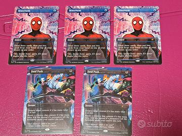 MTG Secret Lair Spiderman Drop Bonus cards - Collezionismo In vendita a  Torino