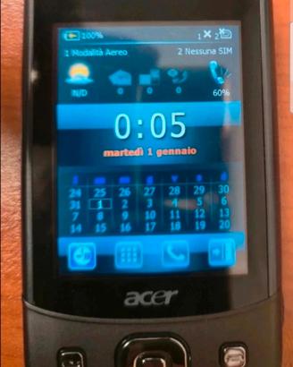 telefono smartphone Acer dx 900 vintage