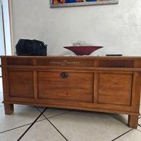 Cassapanca restaurata primi 900 stile liberty