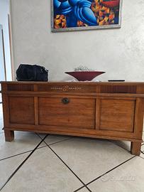 Cassapanca restaurata primi 900 stile liberty