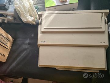macchina da scrivere olivetti