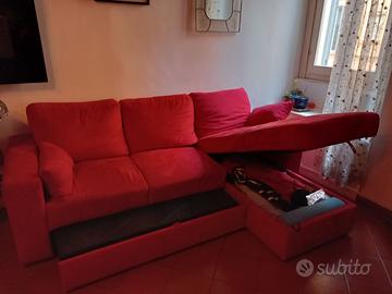 Divano 3 posti con penisola
