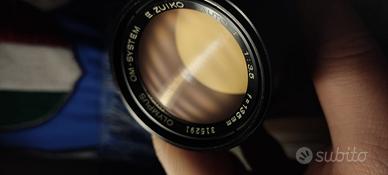 Obbiettivo Olympus 135mm f3.5 OM