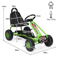 RELAX4LIFE Go Kart a Pedali