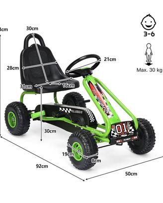 RELAX4LIFE Go Kart a Pedali