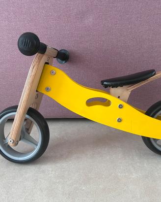 Triciclo e balance bike 2 in 1